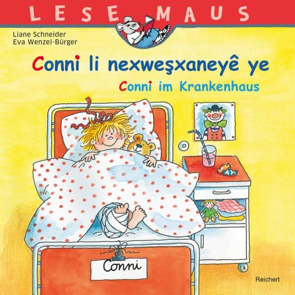 CONNI IM KRANKENHAUS/Conni li nexweşxaneyê, Taschenbuch von Liane Schneider, Reichert, L, 978-3-7520-0666-7