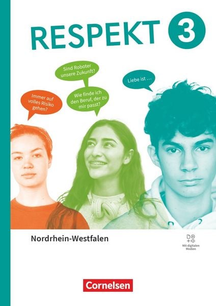 Produktbild: Respekt - Lehrwerk f&uuml;r Ethik, Werte und Normen, Praktische Philosophie und LER - Nordrhein-Westfalen - Ausgabe ab 2025 - Band 3