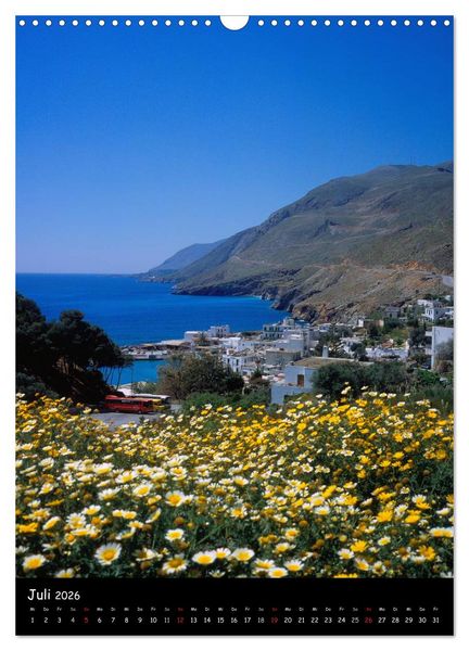 Produktbild: KRETA (Wandkalender 2026 DIN A3 hoch), CALVENDO Monatskalender