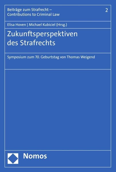 Produktbild: Zukunftsperspektiven des Strafrechts