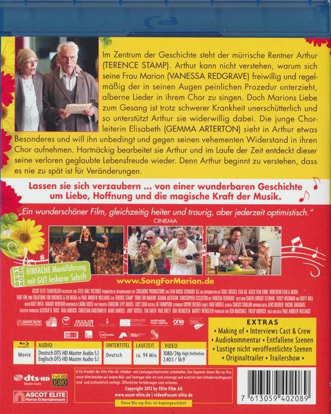 Produktbild: Song for Marion - Lass dein Herz singen!