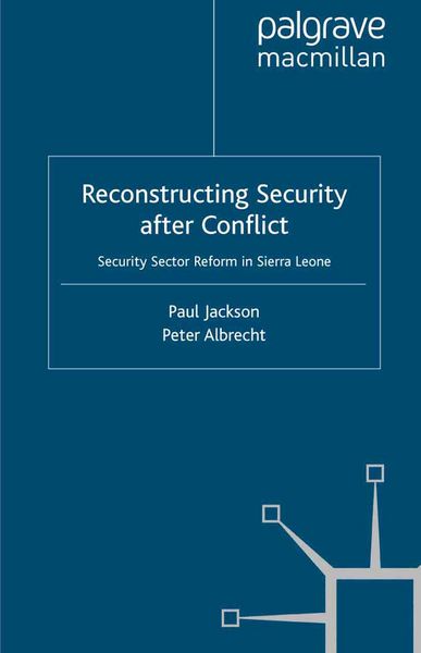Produktbild: Reconstructing Security after Conflict