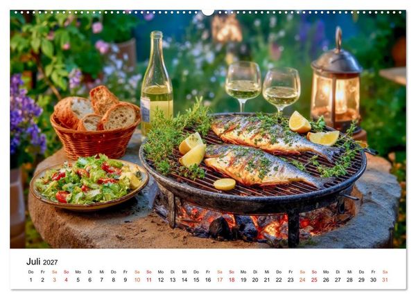 Produktbild: Fisch. Frisch. Famos. (hochwertiger Premium Wandkalender 2027 DIN A2 quer), Kunstdruck in Hochglanz