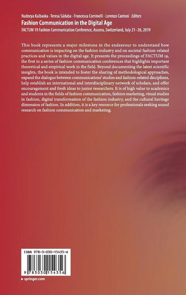 Produktbild: Fashion Communication in the Digital Age