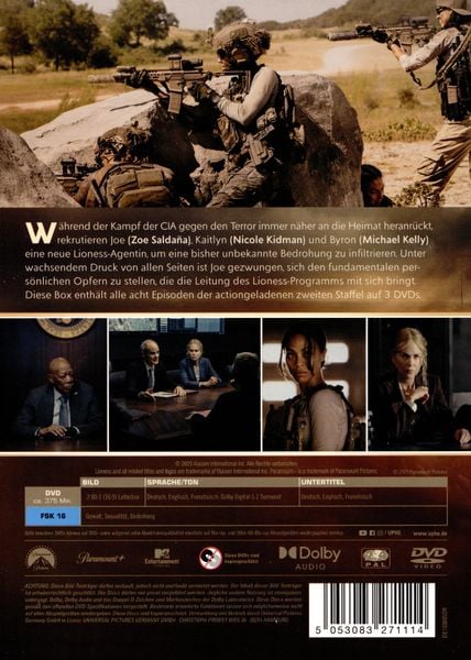 Produktbild: Special Ops: Lioness - Staffel 2 [3 DVDs]