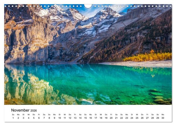 Produktbild: Wunderwelt Schweiz (Wandkalender 2026 DIN A3 quer), CALVENDO Monatskalender