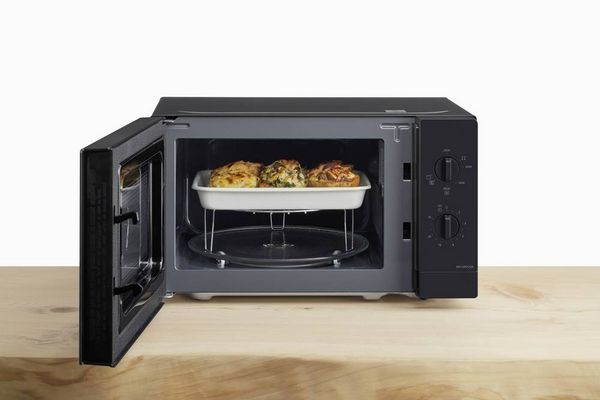 Produktbild: Panasonic NN-GM22QBEPG Mikrowelle Acryl, Grau 800 W