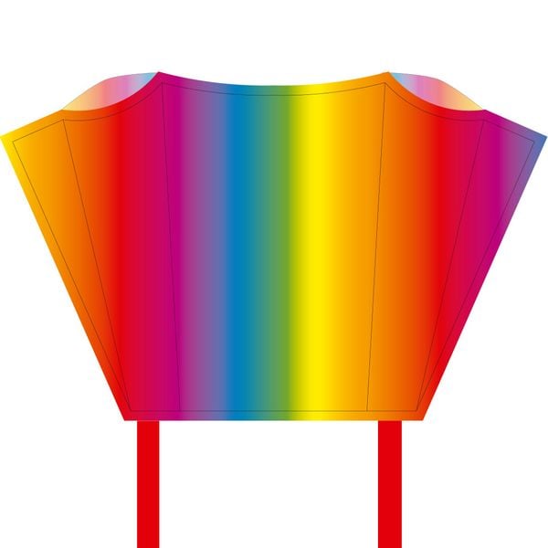Produktbild: Sleddy Rainbow GO! Einleiner Drachen im Taschenformat