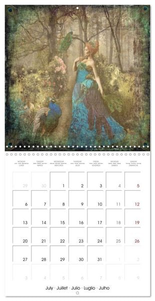 Produktbild: Lady Legends Fantasy Art (Wall Calendar 2026 12 &times; 12 Inch) CALVENDO 12 Month Wall Calendar
