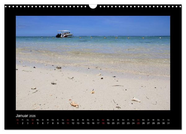 Produktbild: Mauritius - traumhaft und unvergesslich (Wandkalender 2026 DIN A3 quer), CALVENDO Monatskalender