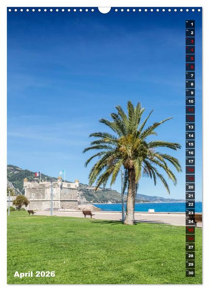 Produktbild: C&Ocirc;TE D&rsquo;AZUR Idyllische Orte (Wandkalender 2026 DIN A3 hoch), CALVENDO Monatskalender