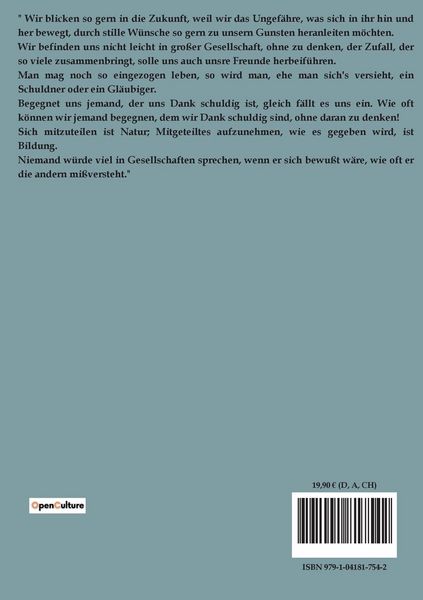 Produktbild: Maximen und Reflexionen