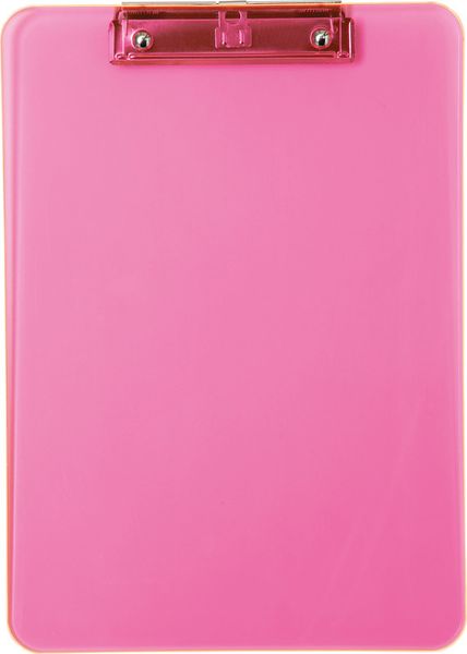 Produktbild: MAUL Schreibplatte neon, pink transparent