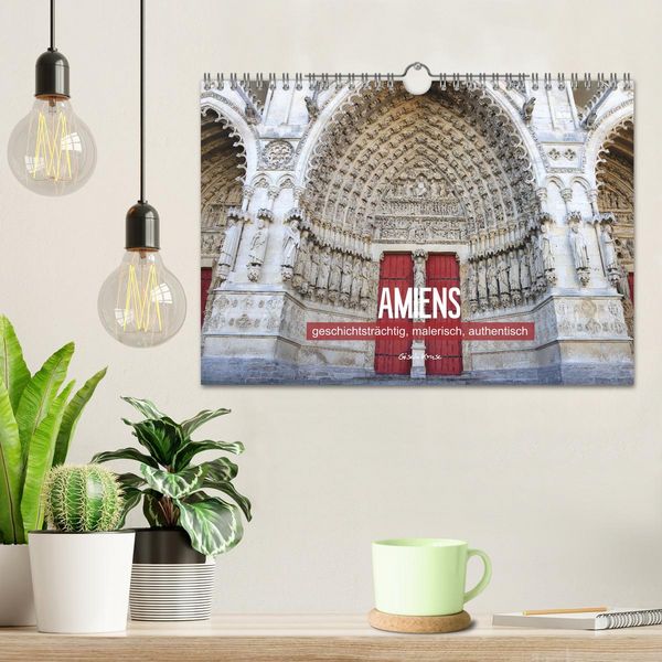 Produktbild: Amiens - geschichtstr&auml;chtig, malerisch, authentisch (Wandkalender 2026 DIN A4 quer), CALVENDO Monatskalender