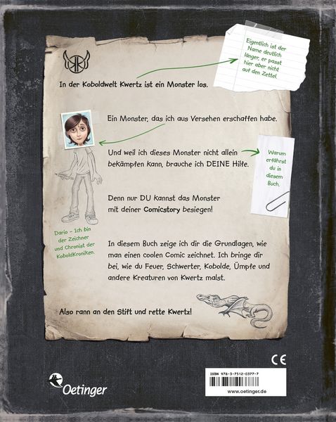 Produktbild: KoboldKroniken. Dein Comic-Zeichenbuch