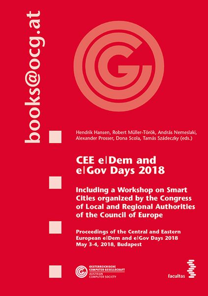 Produktbild: CEE e | Dem and e | Gov Days 2018