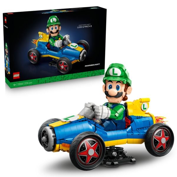 Produktbild: LEGO Super Mario 72050 Mario Kart: Luigi & Turboflitzer, Modellbau