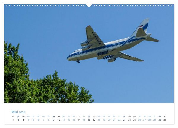 Produktbild: ANTONOV 124 (Wandkalender 2026 DIN A2 quer), CALVENDO Monatskalender