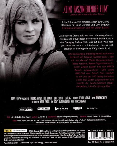 Produktbild: Darling (4K Ultra HD+Blu-ray)