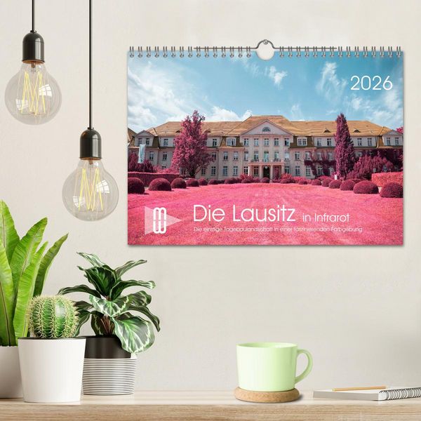 Produktbild: Die Lausitz im faszinierenden Infrarotlicht (Wandkalender 2026 DIN A4 quer), CALVENDO Monatskalender