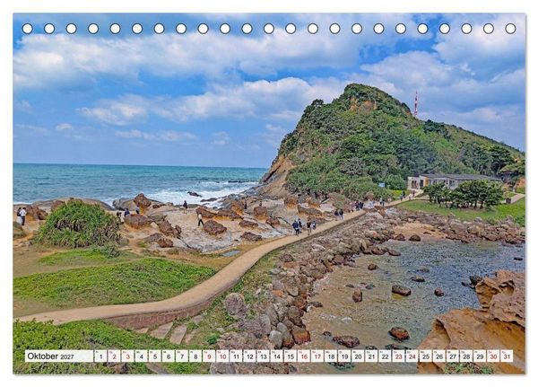 Produktbild: Taiwan &ndash; Entdeckungsreise durch eine verborgene Perle (Tischkalender 2027 DIN A5 quer), CALVENDO Monatskalender