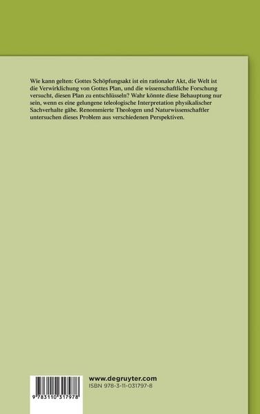Produktbild: Theologie und Naturwissenschaften