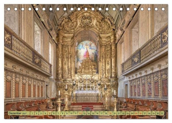 Produktbild: Cidade Guimar&atilde;es (Tischkalender 2027 DIN A5 quer), CALVENDO Monatskalender