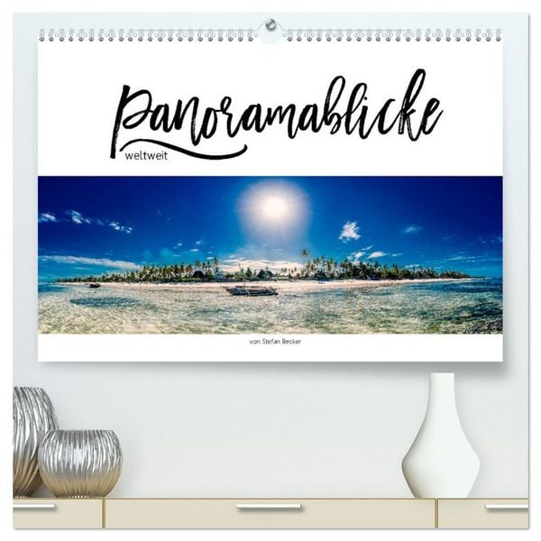 Produktbild: Panoramablicke weltweit (hochwertiger Premium Wandkalender 2026 DIN A2 quer), Kunstdruck in Hochglanz