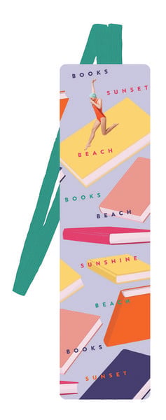 Produktbild: moses. libri_x Lesezeichen mit Band Sunset Reading