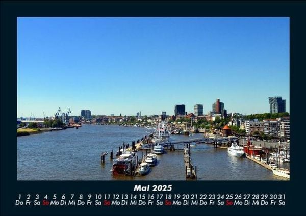 Produktbild: Hamburg 2025 Fotokalender DIN A5
