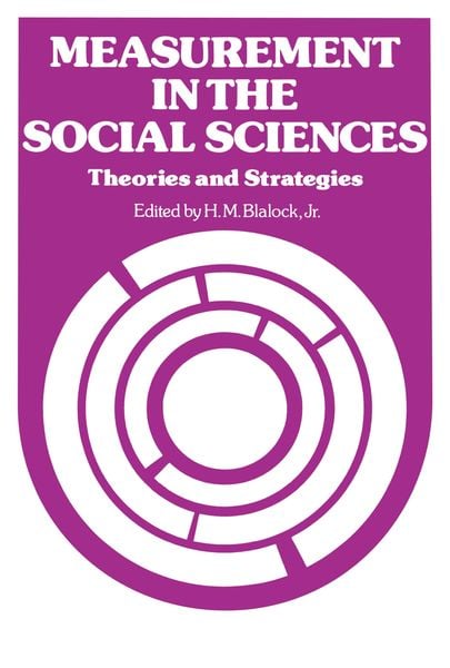 Produktbild: Measurement in the Social Sciences