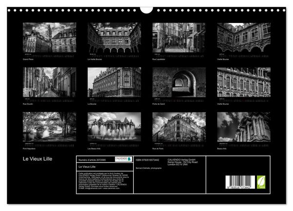 Produktbild: Le Vieux Lille (Calendrier mural 2026 DIN A3 vertical), CALVENDO calendrier mensuel