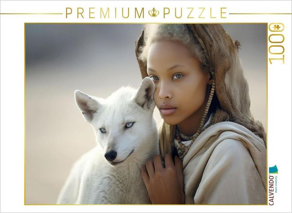 CALVENDO Puzzle Porträts in der Wüste | 1000 Teile Lege-Größe 64x48cm Foto-Puzzle für glückliche Stunden