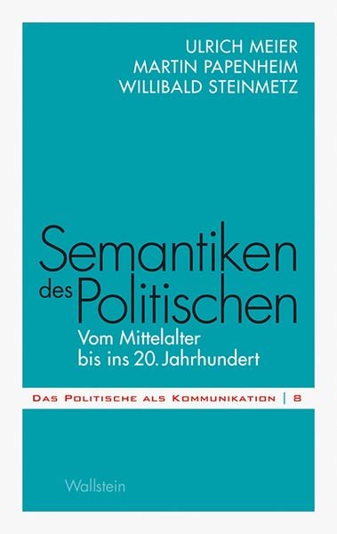 Produktbild: Semantiken des Politischen