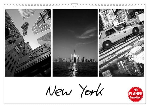 New York (Wandkalender 2026 DIN A3 quer), CALVENDO Monatskalender