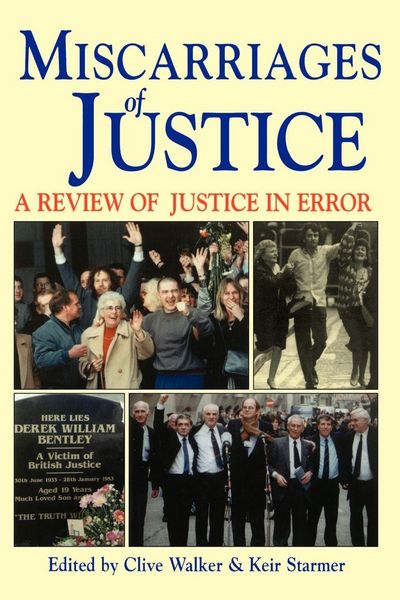 Produktbild: Miscarriages of Justice (a Review of Justice in Error)