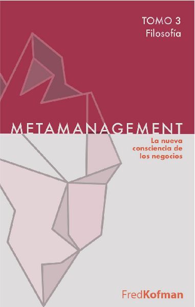 Produktbild: Metamanagement - Tomo 3 (Filosof&iacute;a)