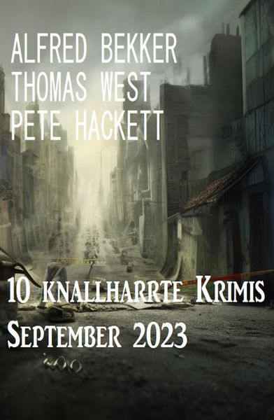 Produktbild: 10 knallharrte Krimis September 2023