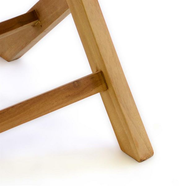 Produktbild: 2er Gartenstuhl Hochlehner Klappstuhl Holz Teak