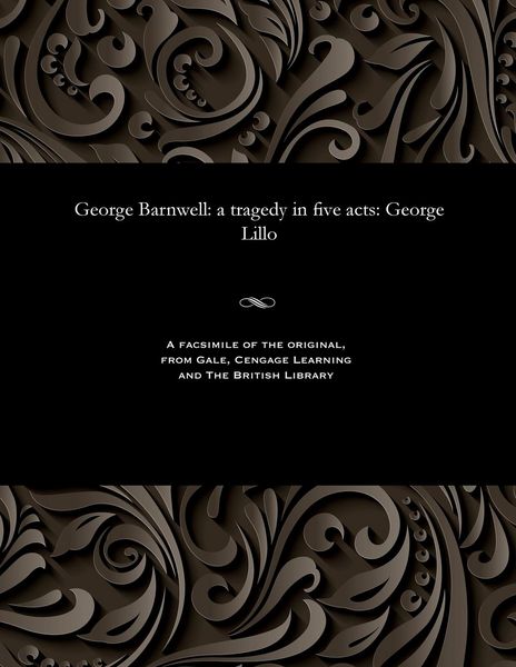 Produktbild: George Barnwell