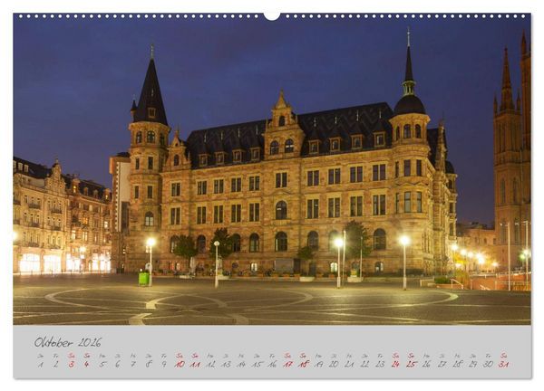 Produktbild: Wiesbaden Die Kurstadt im Rheingau (hochwertiger Premium Wandkalender 2026 DIN A2 quer), Kunstdruck in Hochglanz