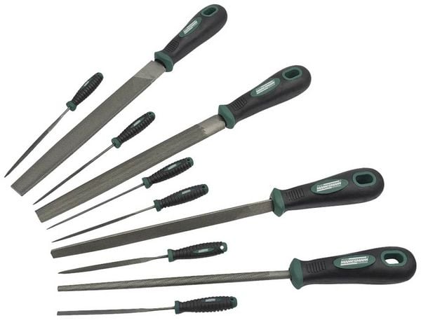 Produktbild: Br&uuml;der Mannesmann M61015 Feilensatz, 10-teilig | M61015 1St.