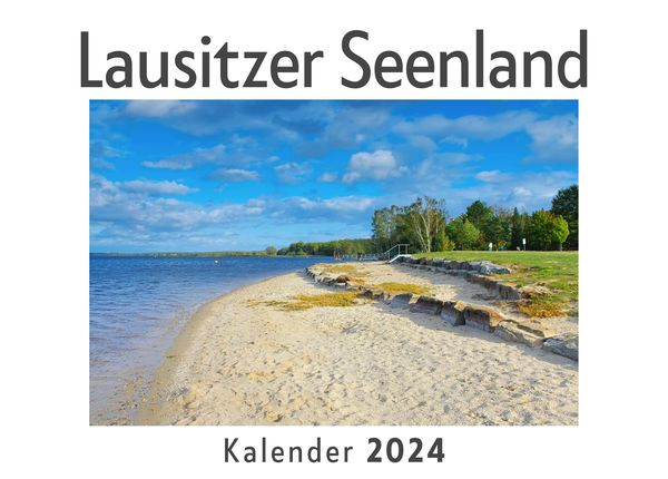 Produktbild: Lausitzer Seenland (Wandkalender 2024, Kalender DIN A4 quer, Monatskalender im Querformat mit Kalendarium, Das perfekte Geschenk)