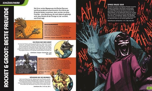 Produktbild: MARVEL Guardians of the Galaxy Helden, Schurken, Schaupl&auml;tze und Geschichten