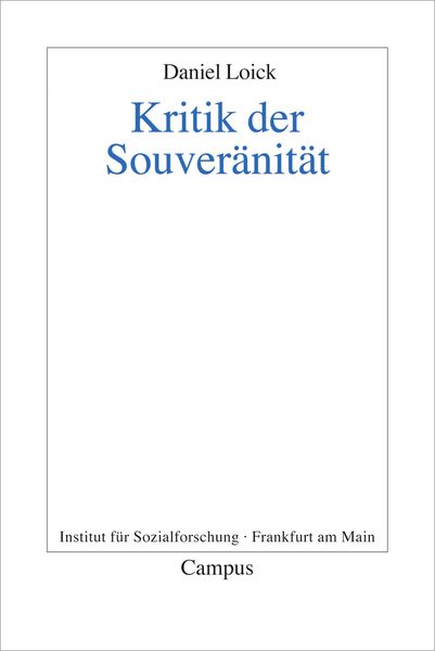 Produktbild: Kritik der Souver&auml;nit&auml;t
