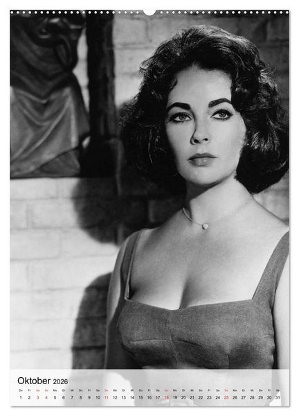 Produktbild: Elizabeth Taylor (hochwertiger Premium Wandkalender 2026 DIN A2 hoch), Kunstdruck in Hochglanz
