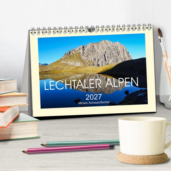 Produktbild: Lechtaler Alpen (Tischkalender 2027 DIN A5 quer), CALVENDO Monatskalender