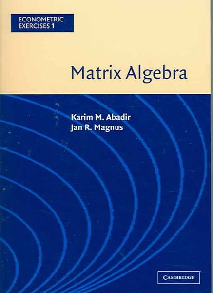 Produktbild: Matrix Algebra