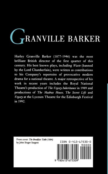 Produktbild: Granville-Barker