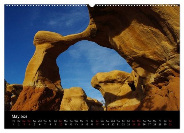 Produktbild: Spectacular Utah / UK-Version (High Quality Premium Wall Calendar 2026 DIN A2 landscape),CALVENDO 12 Month Wall Calendar